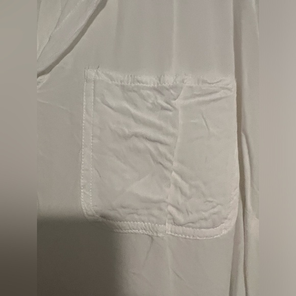 Velvet Heart White Button Down - Picture 4 of 5